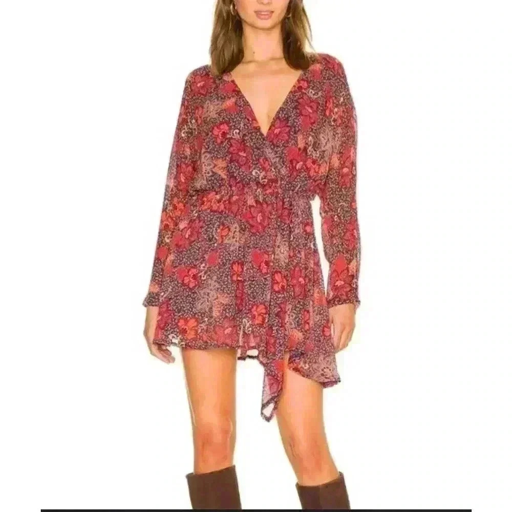 Free People Teegan Mini Dress - size Small